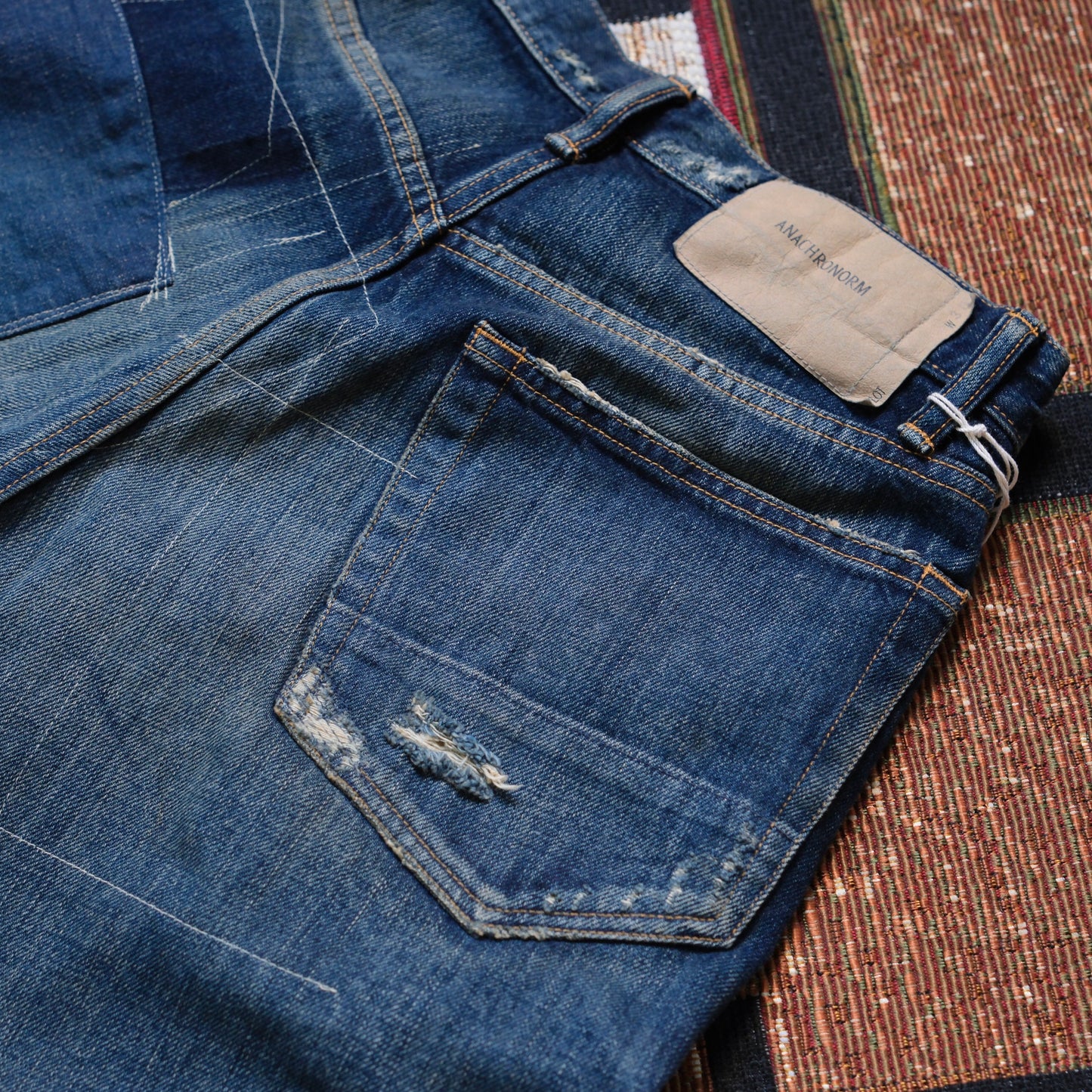 ANACHRONORM Regular Tapered 5P Pants (Hard Remaked)