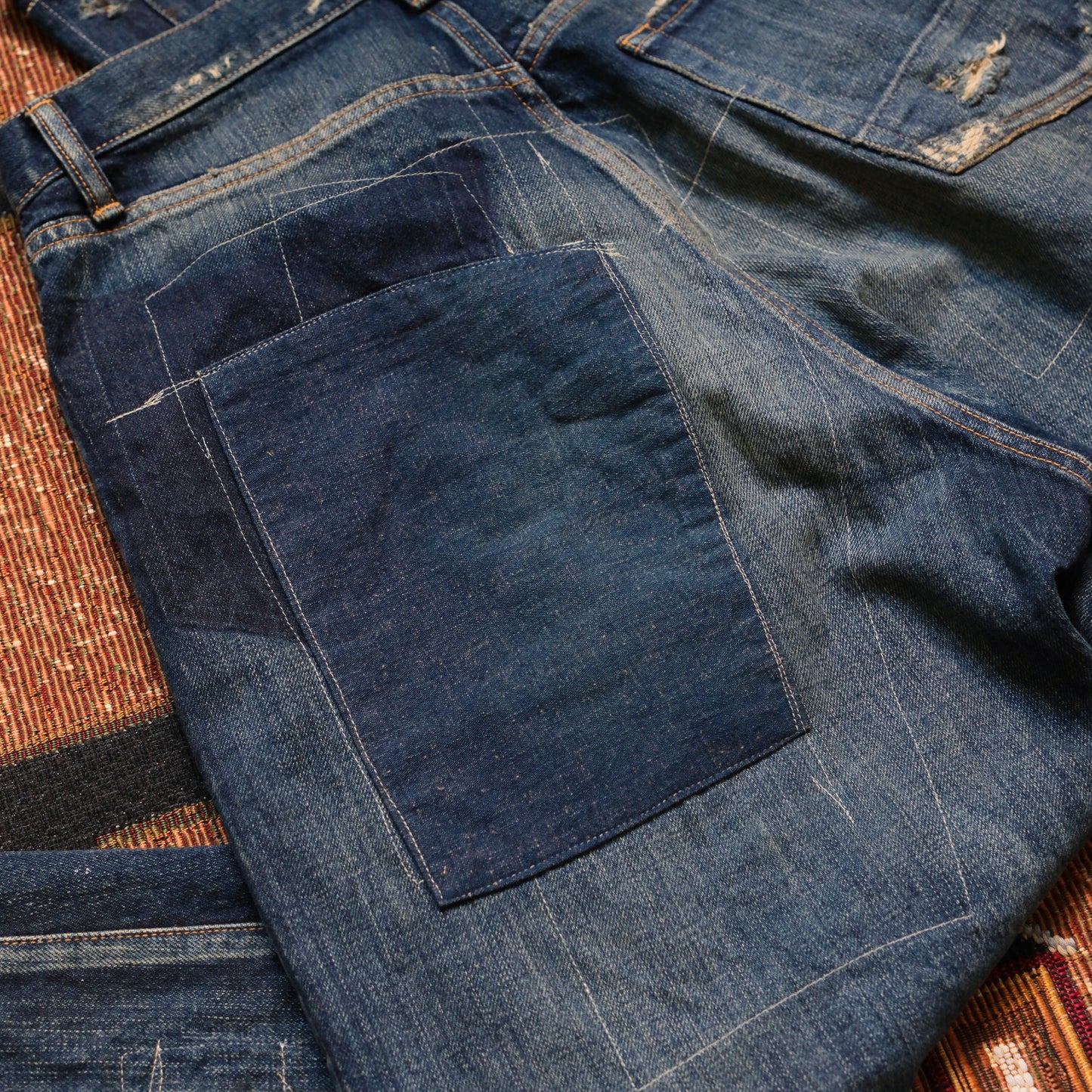 ANACHRONORM Regular Tapered 5P Pants (Hard Remaked)