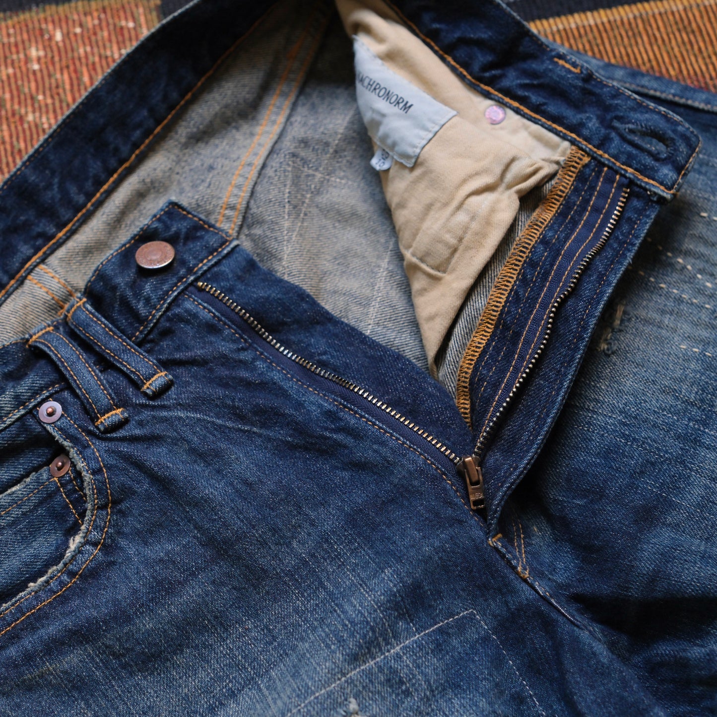 ANACHRONORM Regular Tapered 5P Pants (Hard Remaked)