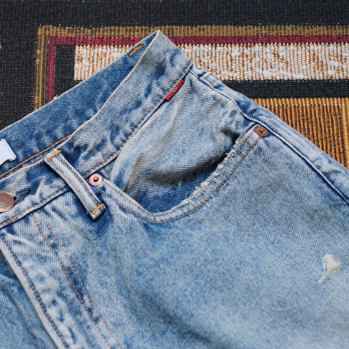 ANACHRONORM 80's Wide 5P Pants (Remaked)