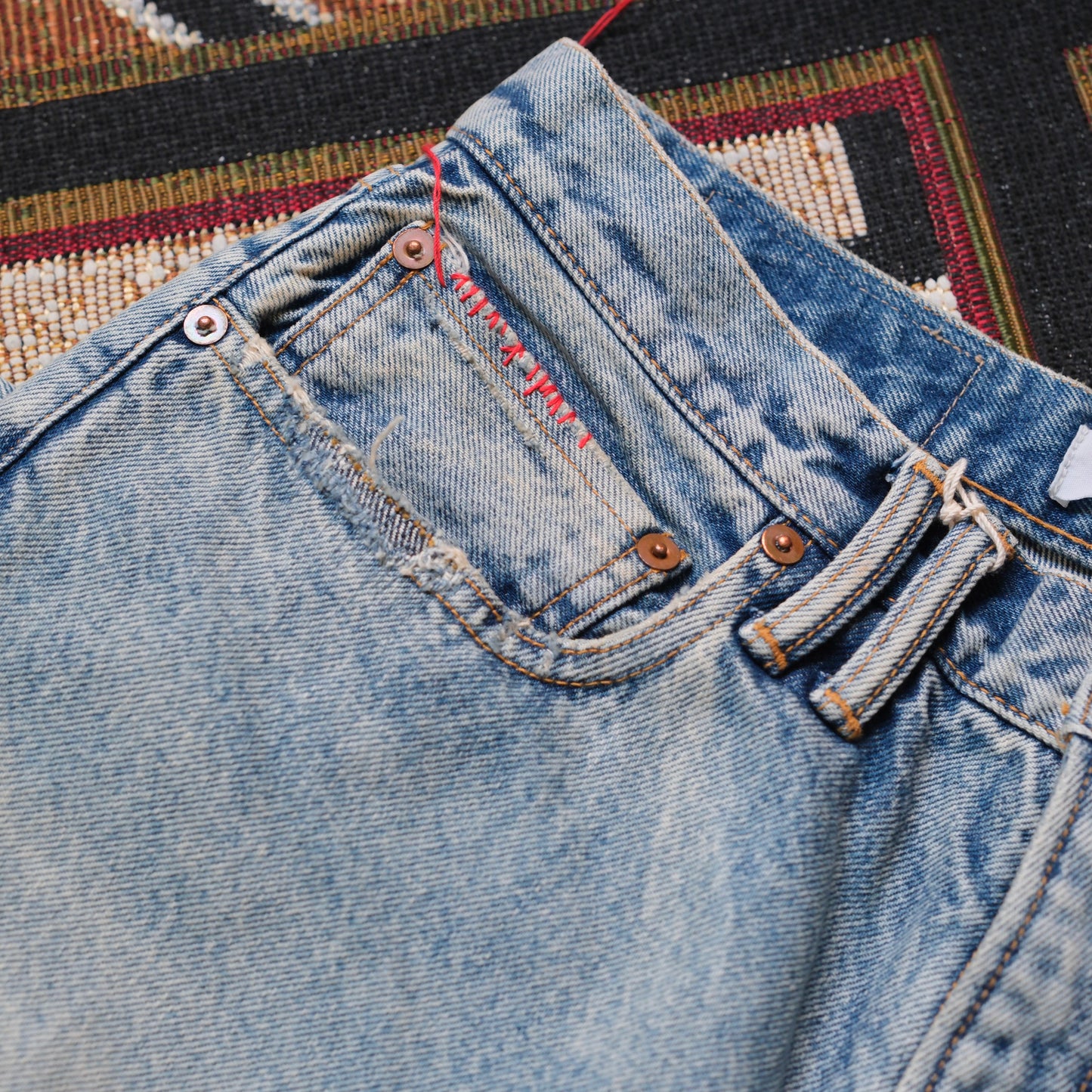 ANACHRONORM 80's Wide 5P Pants (Remaked)