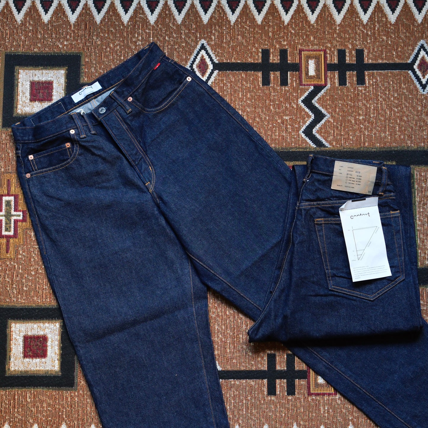 ANACHRONORM 80's Wide 5P Pants (One Wash)