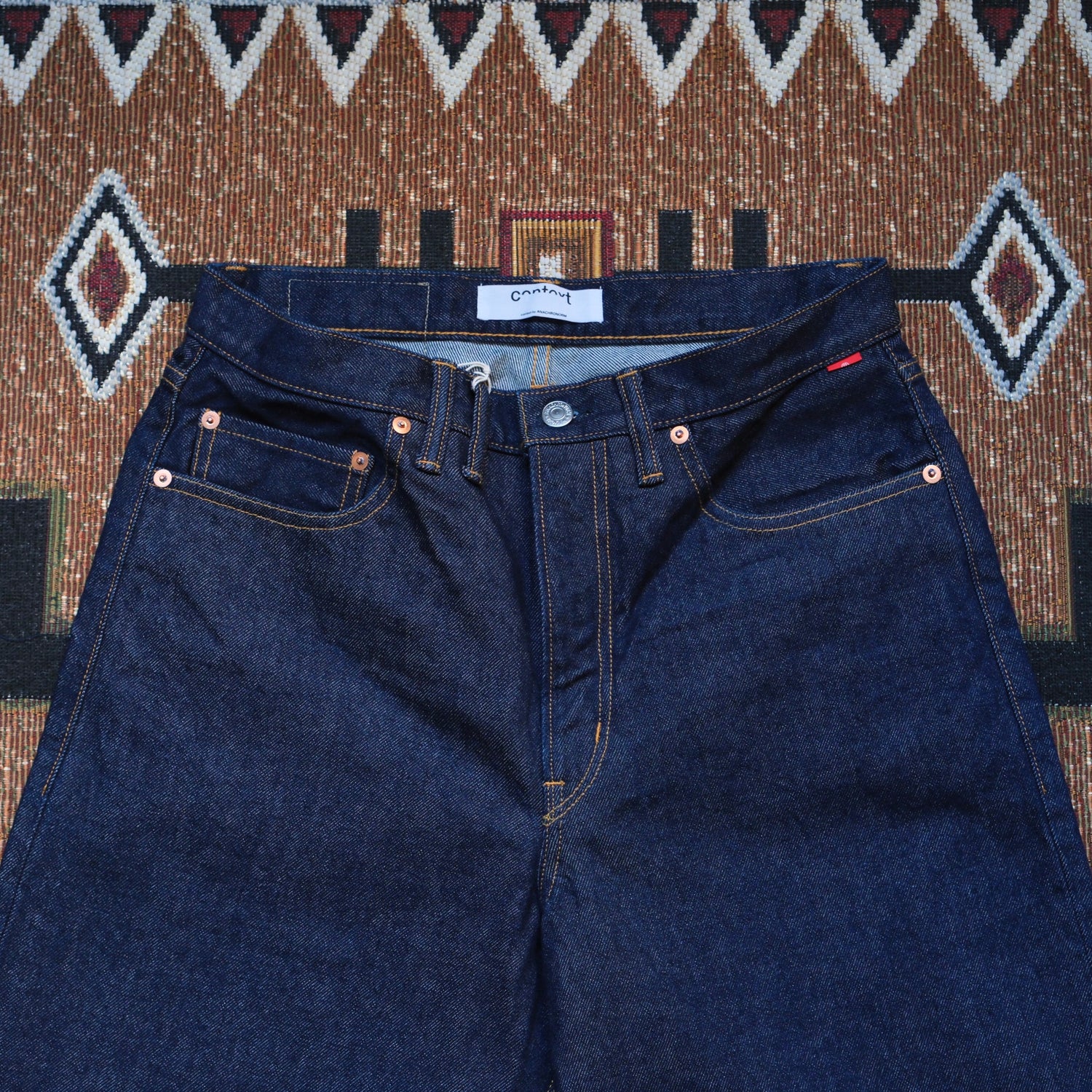 ANACHRONORM 80's Wide 5P Pants (One Wash)