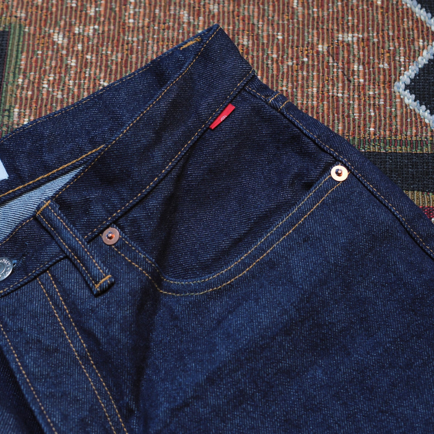 ANACHRONORM 80's Wide 5P Pants (One Wash)