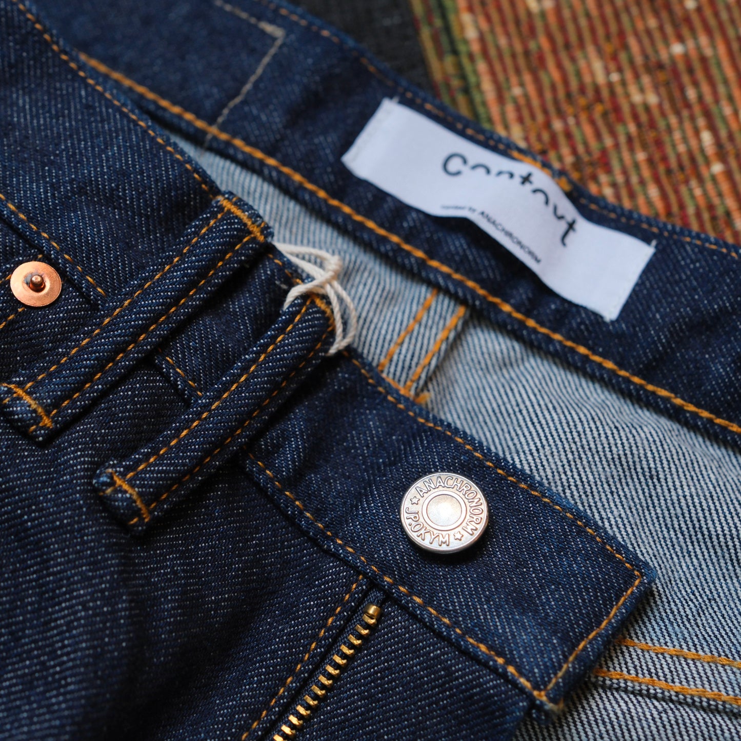 ANACHRONORM 80's Wide 5P Pants (One Wash)