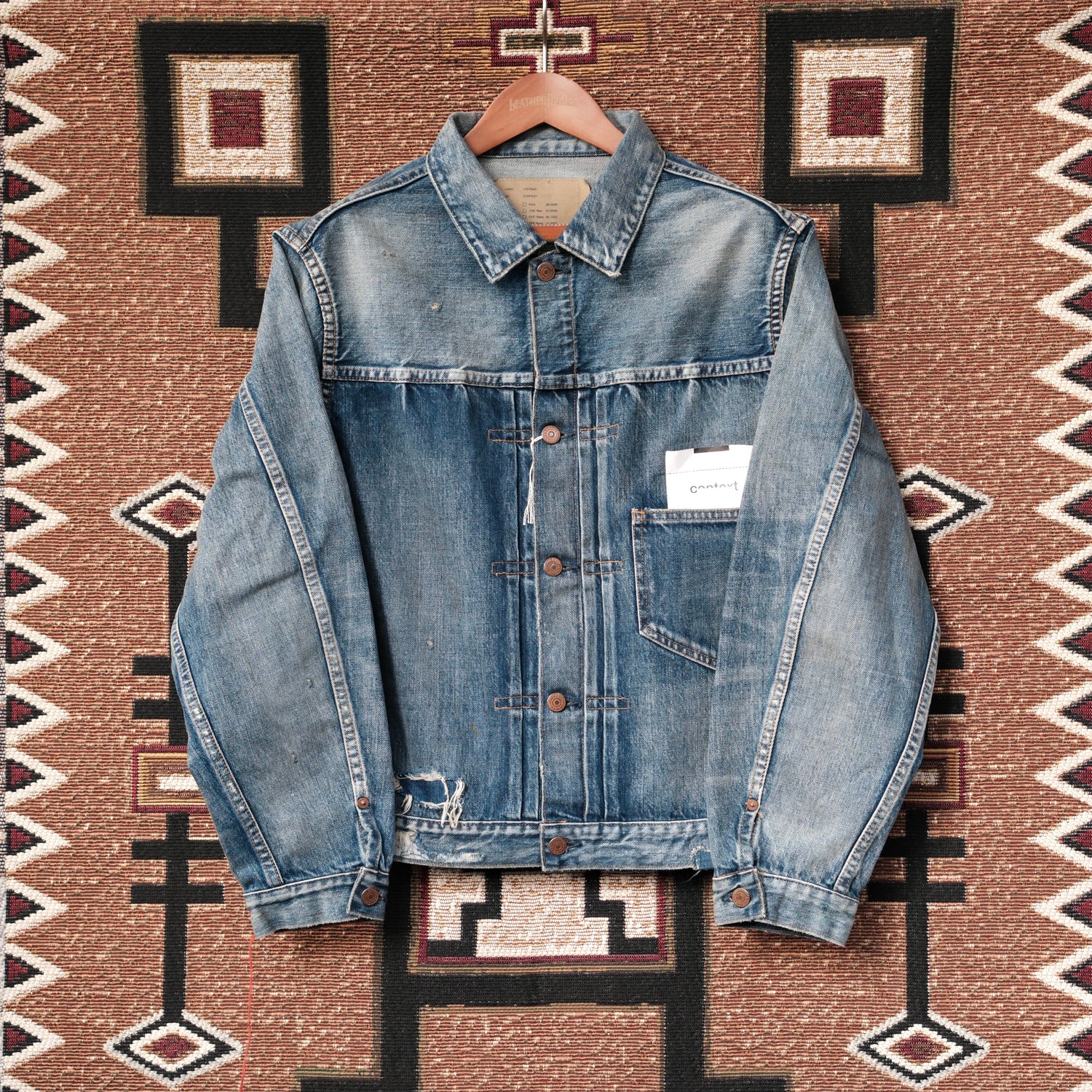 ANACHRONORM Front Tuck Denim Jacket (Remake)