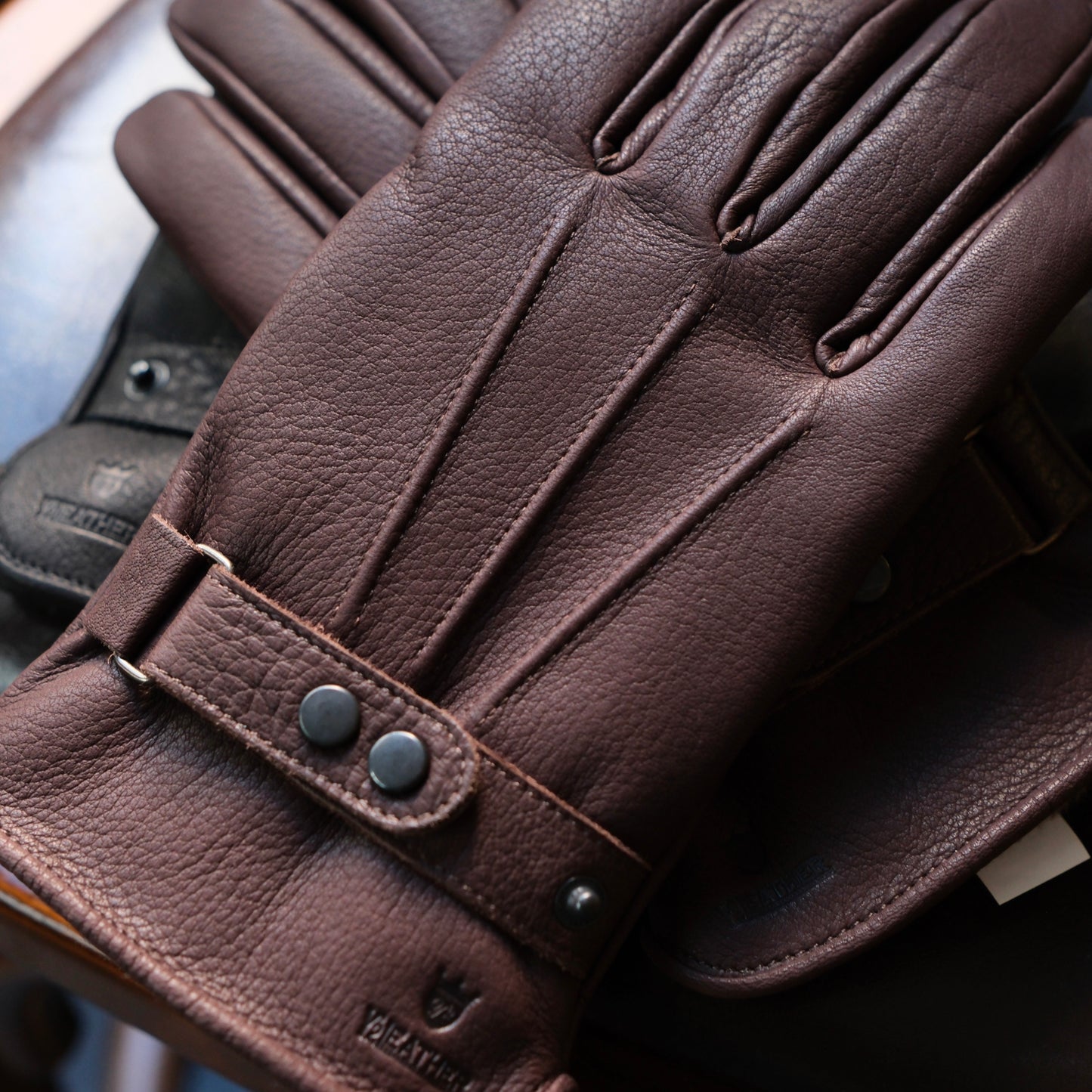 Y'2 LEATHER Deer Skin Long Gloves