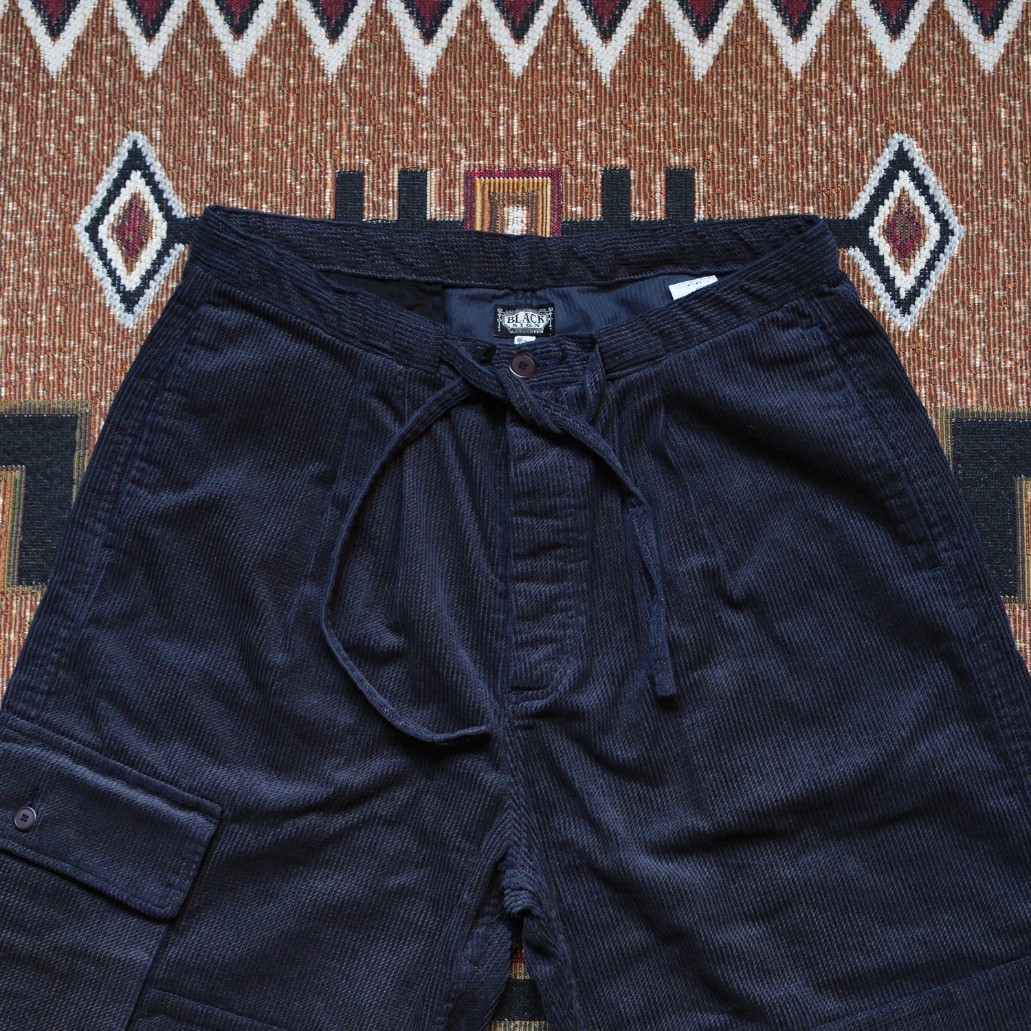 BLACK SIGN Ripple Cord Field Trousers