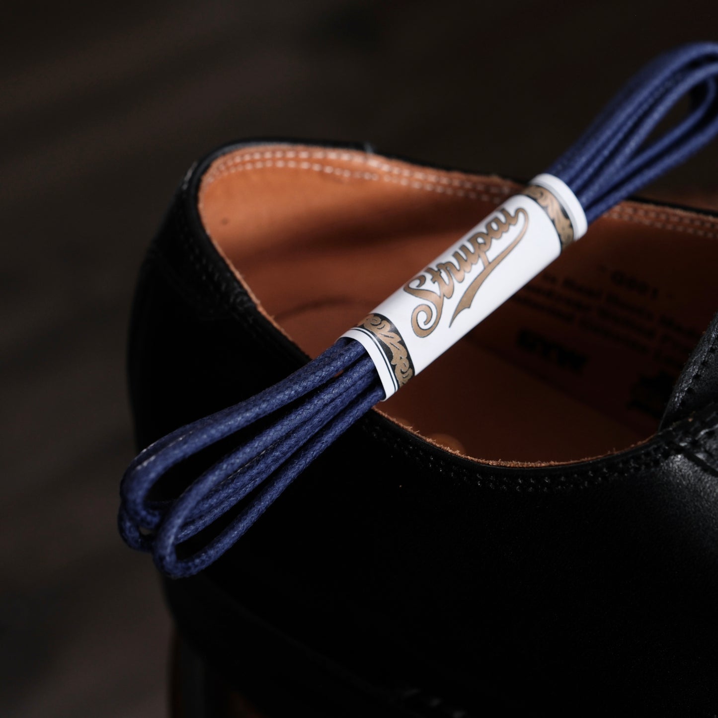 STRUPAI Waxed Round Shoelace