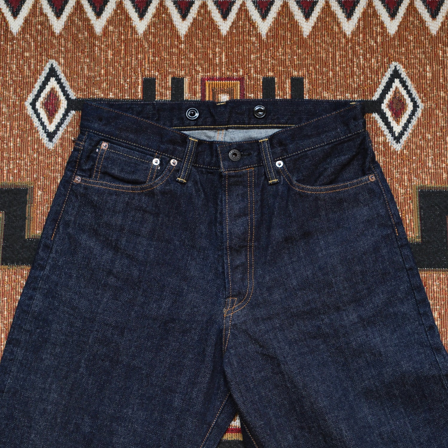 BLACK SIGN 14oz BS Denim Pants Wide Straight