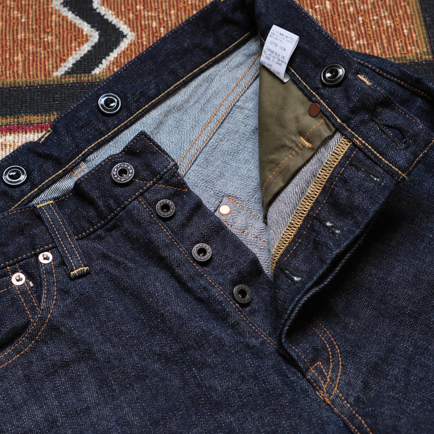 BLACK SIGN 14oz BS Denim Pants Wide Straight