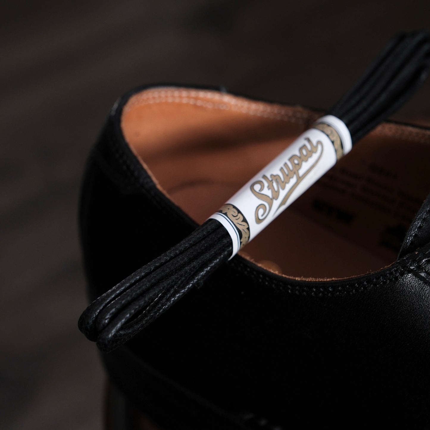 STRUPAI Waxed Round Shoelace