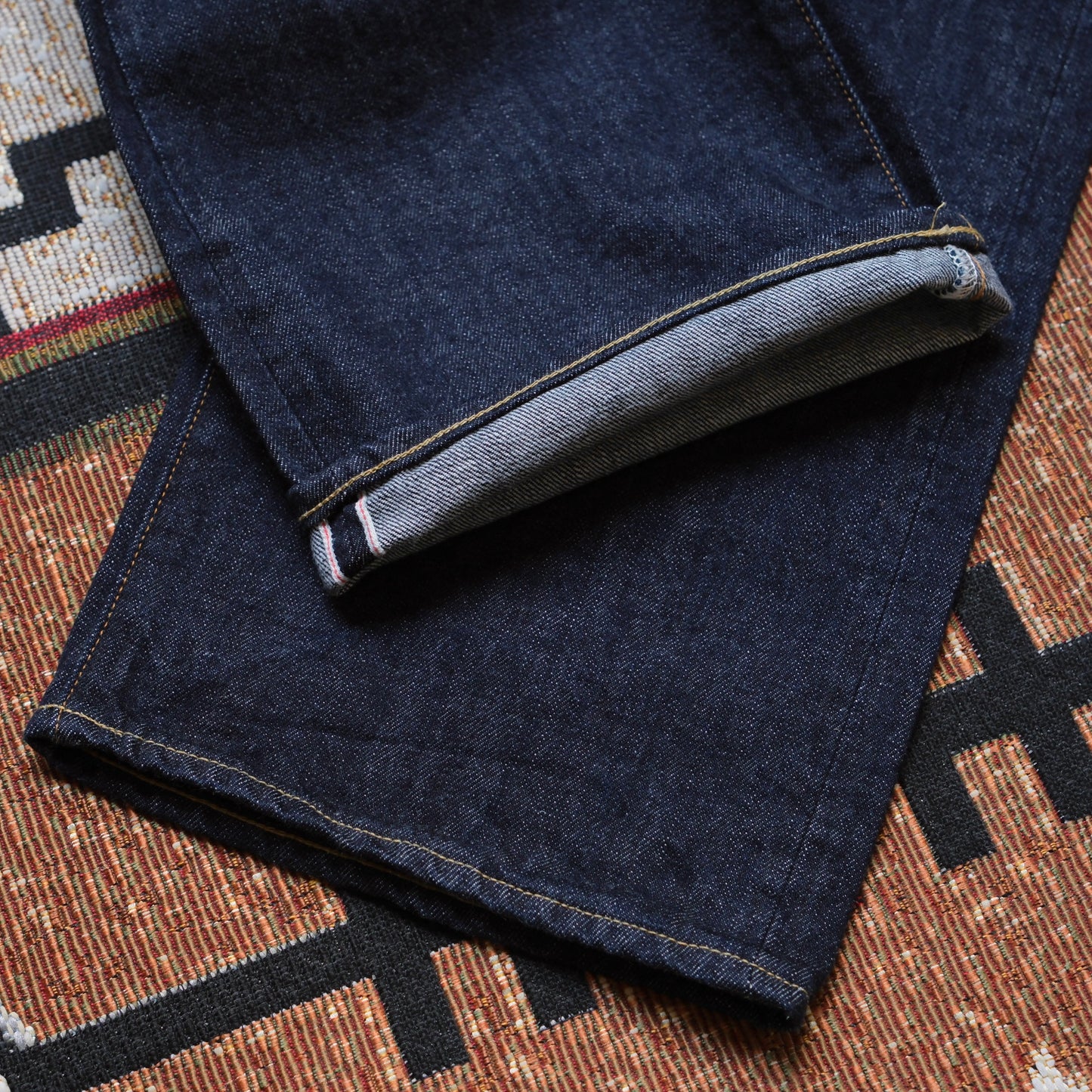 BLACK SIGN 14oz BS Denim Pants Wide Straight