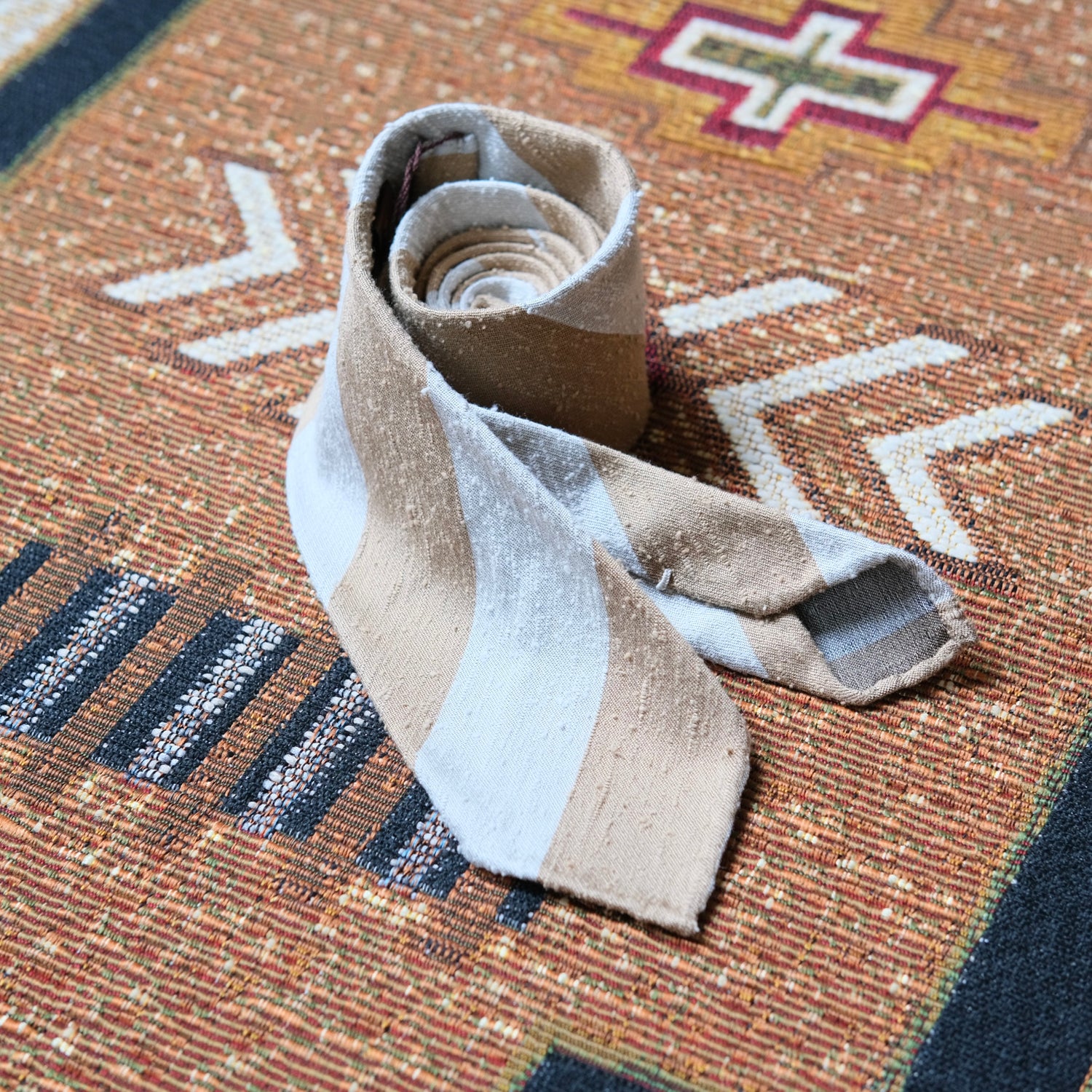 Paolo Albizzati Shantung Silk Tie