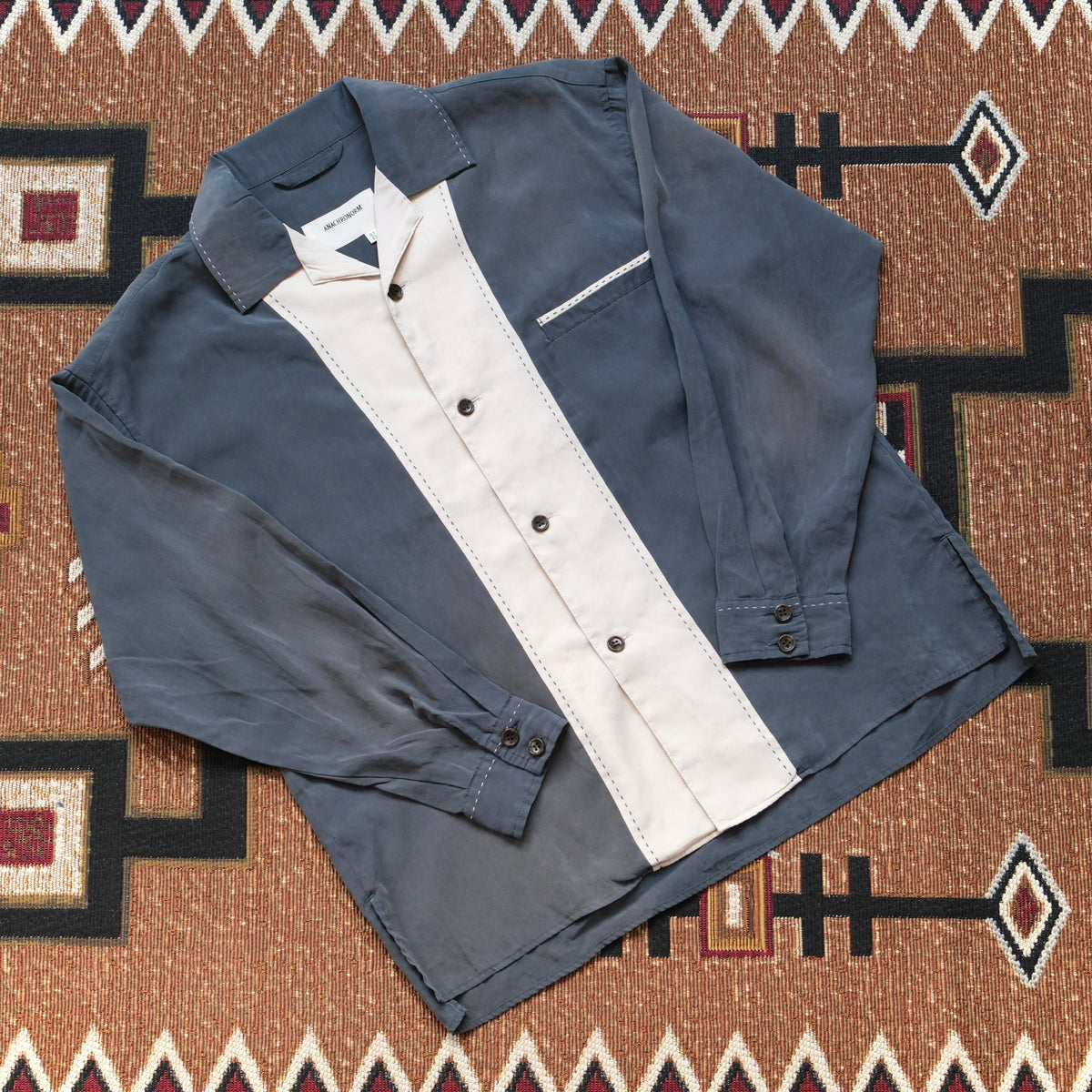 ANACHRONORM Rayon Switching Drape Shirts