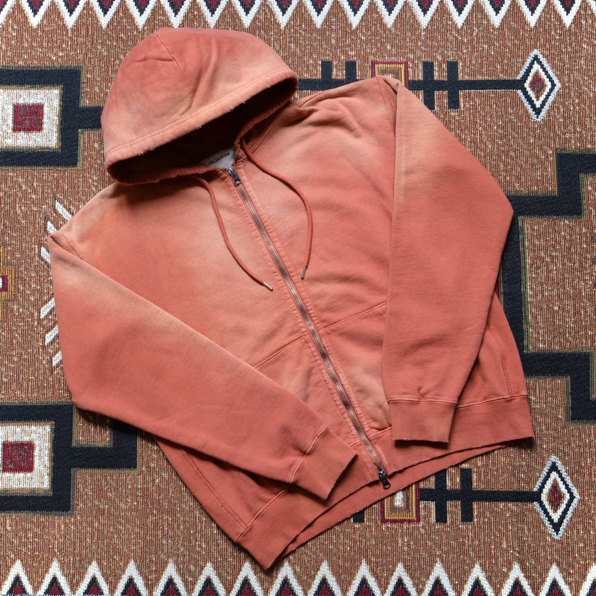 ANACHRONORM Faded Full Zip Hoodie