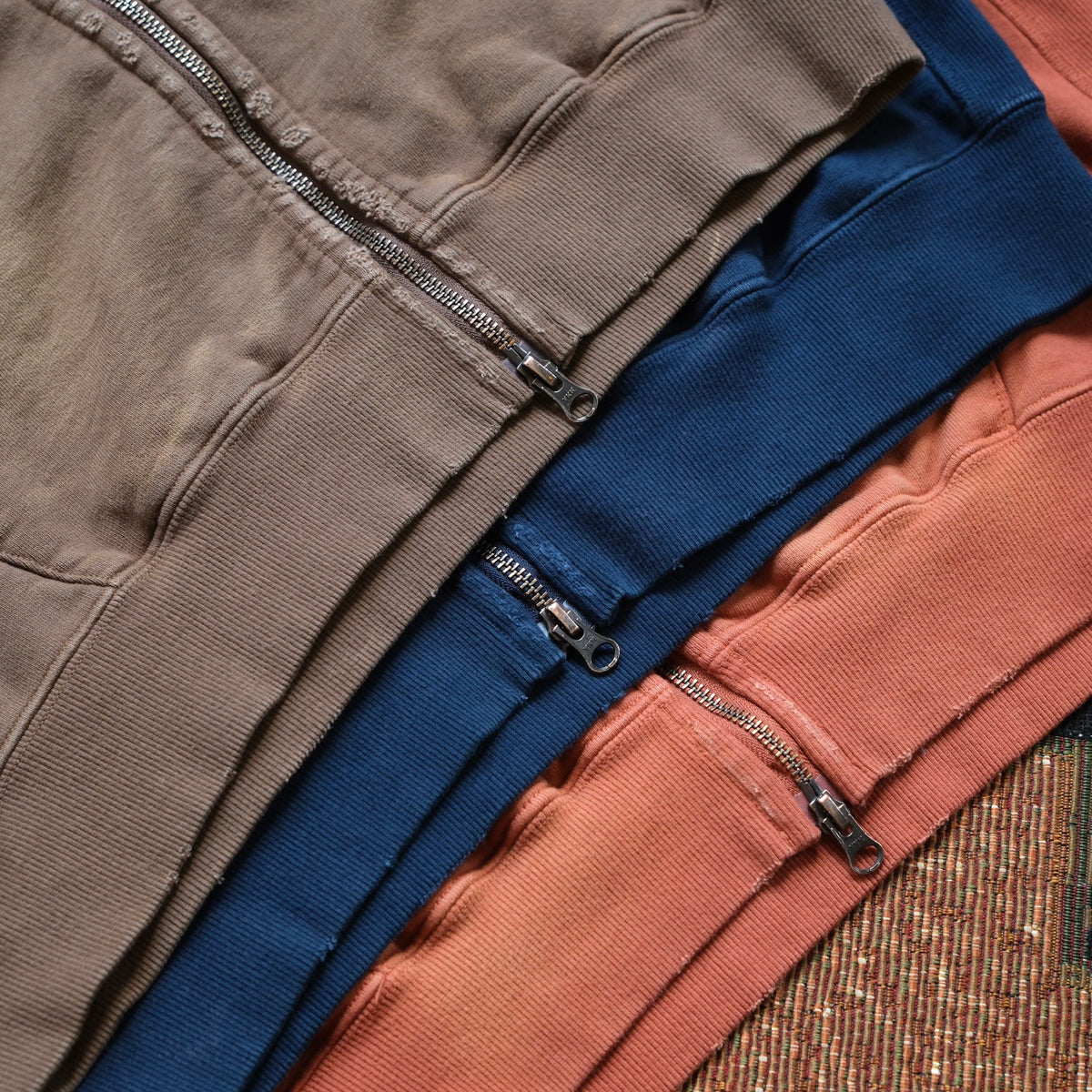 ANACHRONORM Faded Full Zip Hoodie