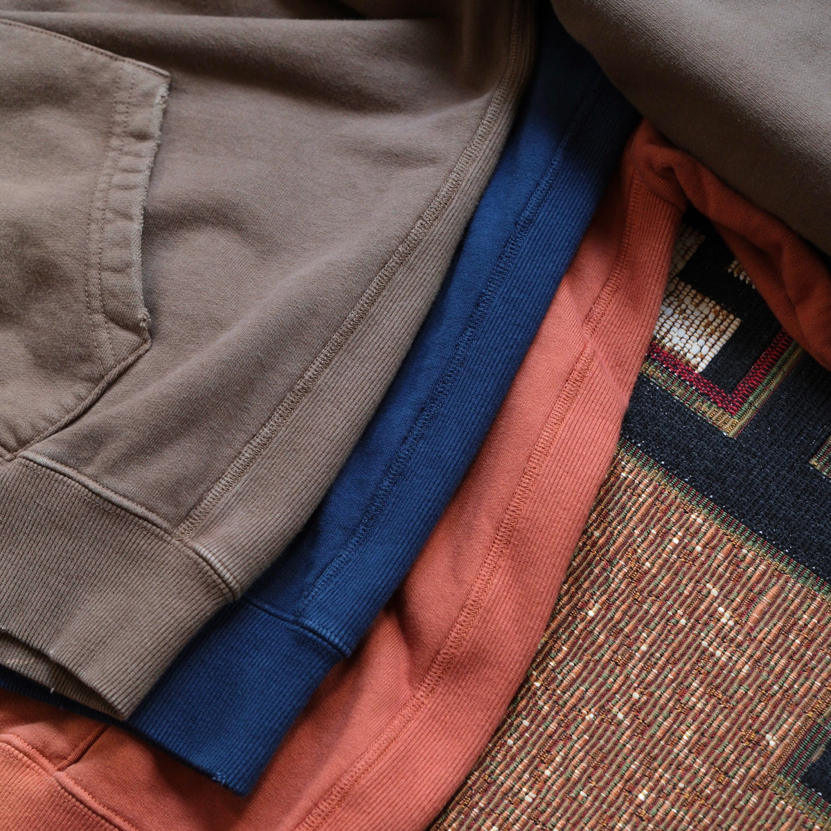 ANACHRONORM Faded Full Zip Hoodie
