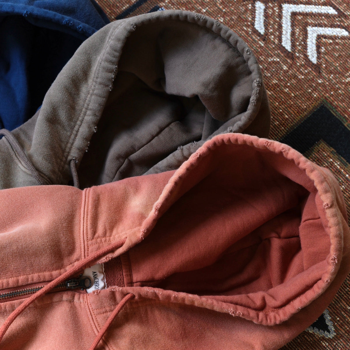 ANACHRONORM Faded Full Zip Hoodie