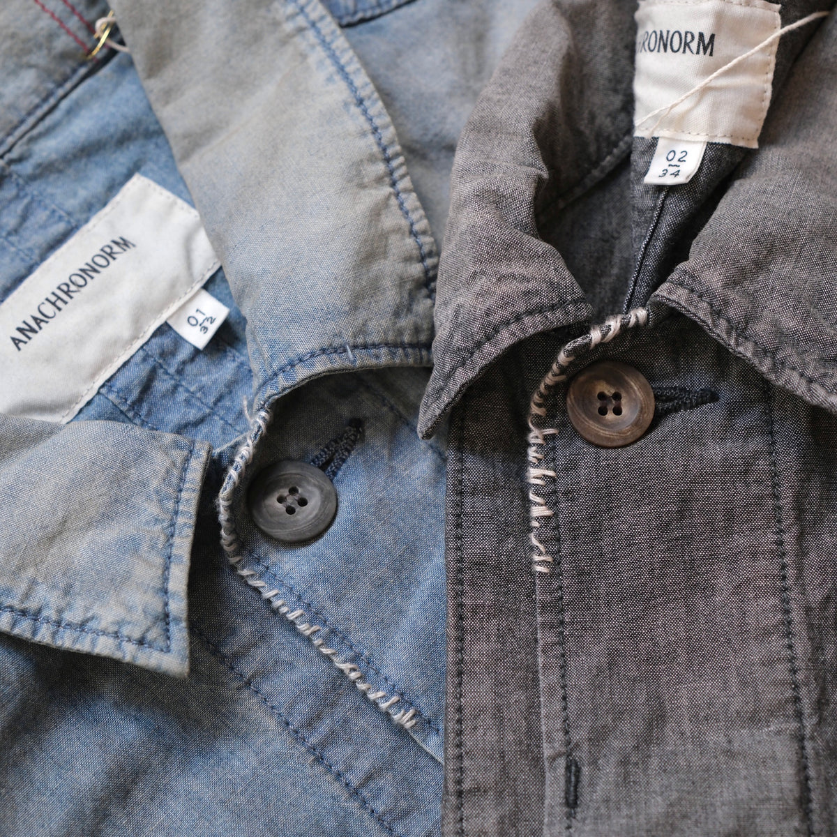 ANACHRONORM Chambray Fatigue Jacket (Remaked)