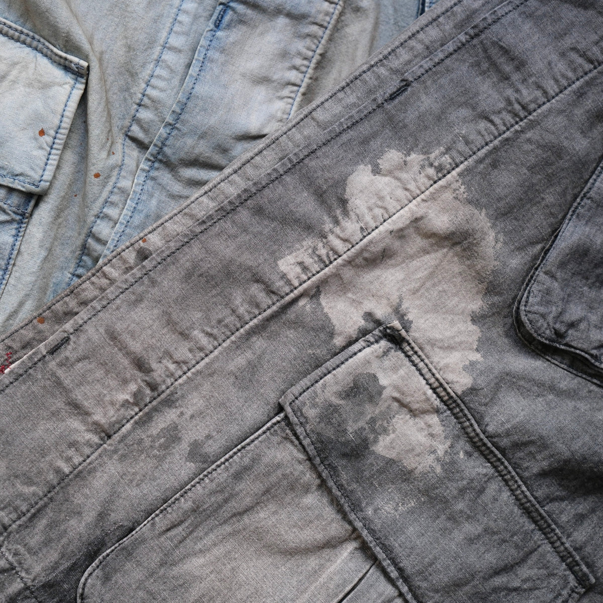 ANACHRONORM Chambray Fatigue Jacket (Remaked)
