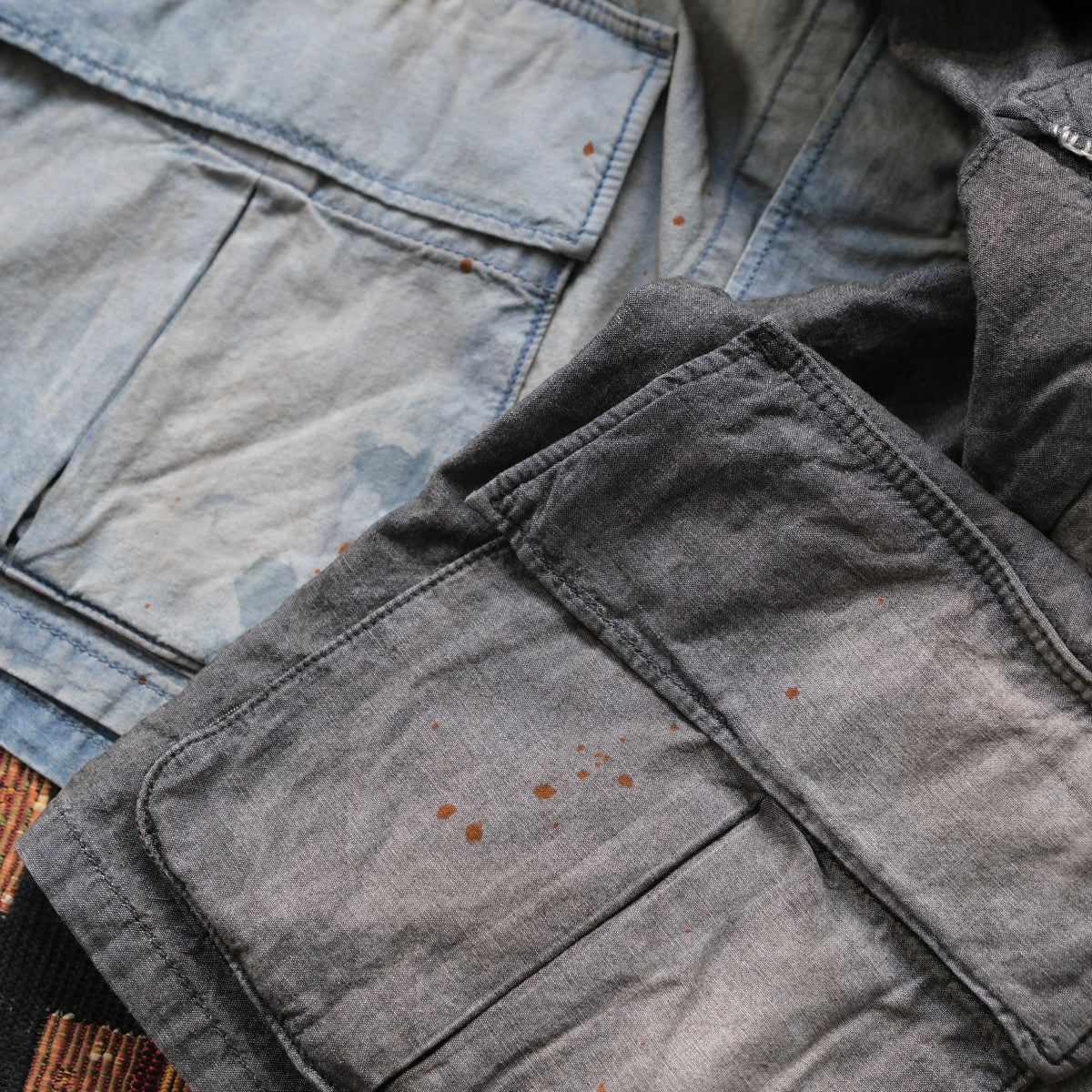 ANACHRONORM Chambray Fatigue Jacket (Remaked)