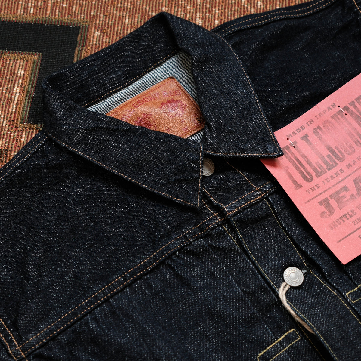 FULL COUNT Type 1 Denim Jacket (2107 One Wash)