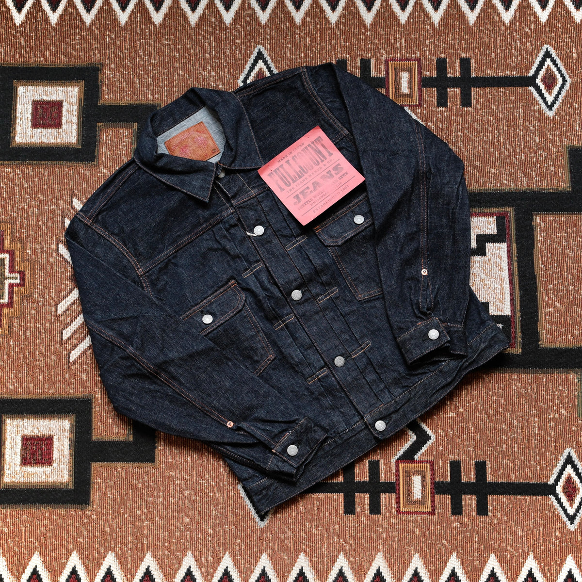 FULL COUNT Type 2 Denim Jacket (2102 One Wash)