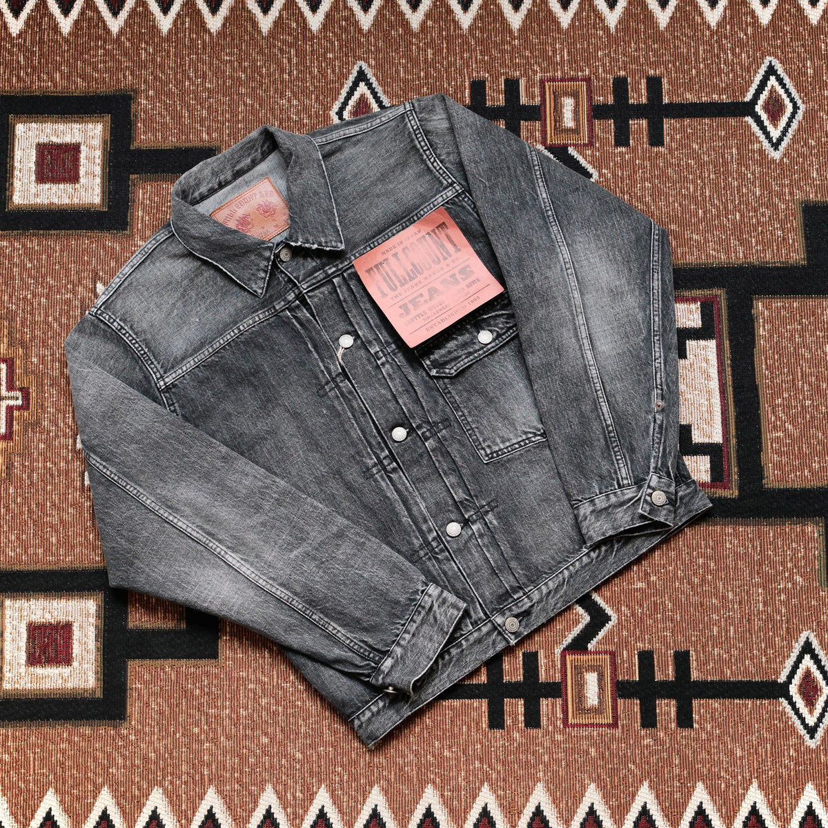 FULL COUNT Type 1 Denim Jacket (2107BKHW)