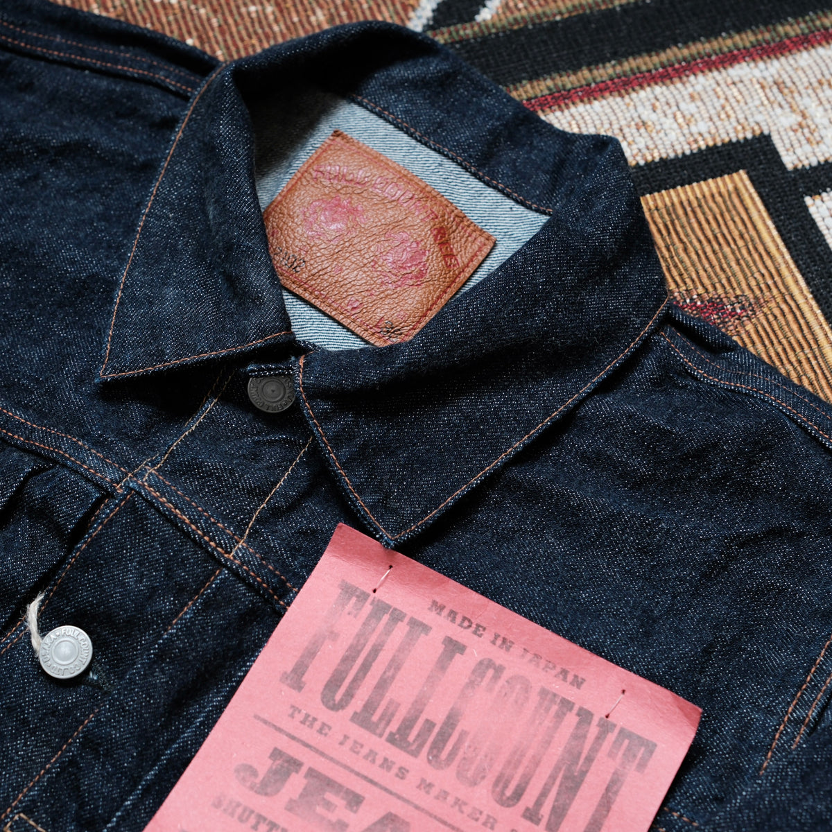 FULL COUNT Type 2 Denim Jacket (2102 One Wash)