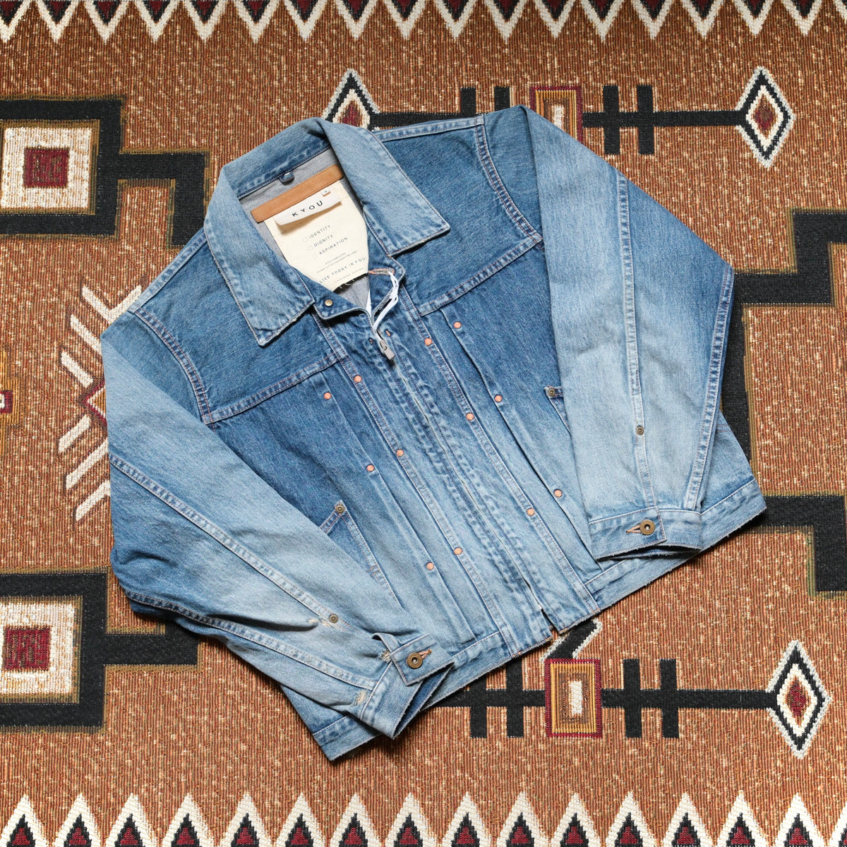 KYOU "ROEBUCK" HIPPIE Type-50s Jacket by 66 Selvedge Denim