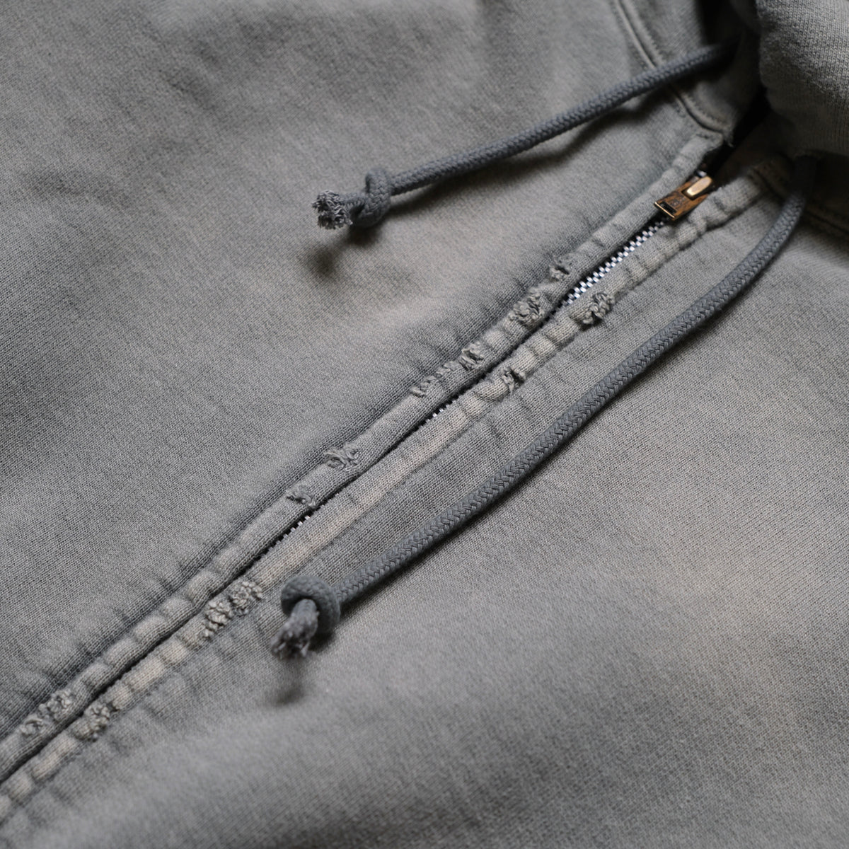 BOW WOW Faded Zip Hoodie (HONOR NEWSBOY)