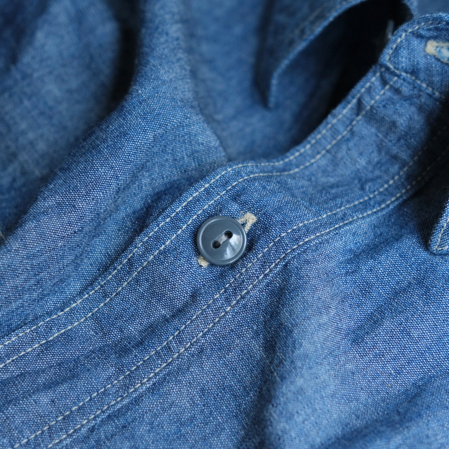 FULL COUNT Chambray Work Shirt