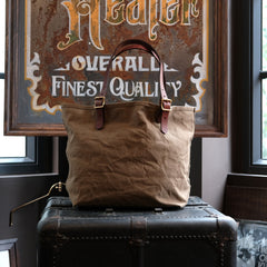 VASCO Canvas Travel Tote Bag – Leather Healer