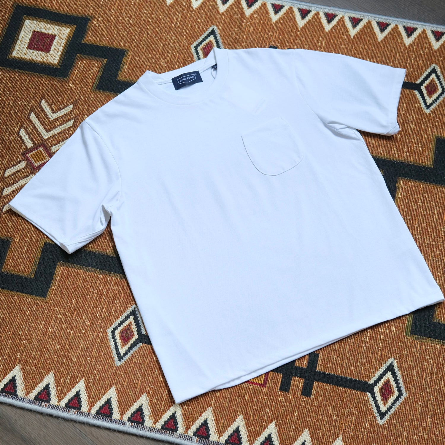 HAND ROOM Polyester Cotton Feel T-Shirt