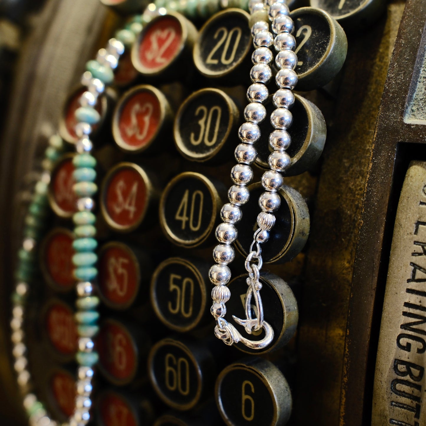 Dear Blossom Turqoise Beads Necklace