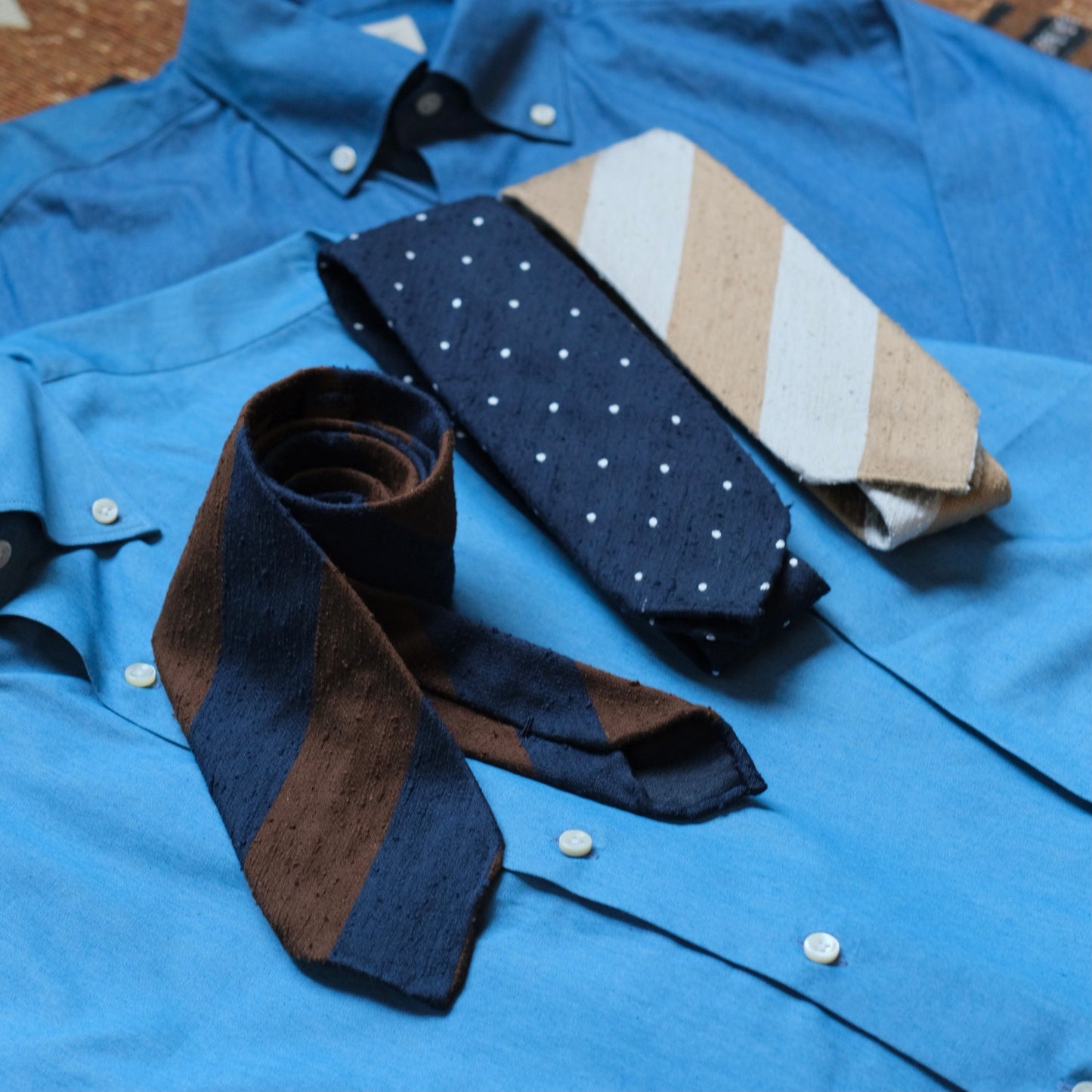 Paolo Albizzati Shantung Silk Tie