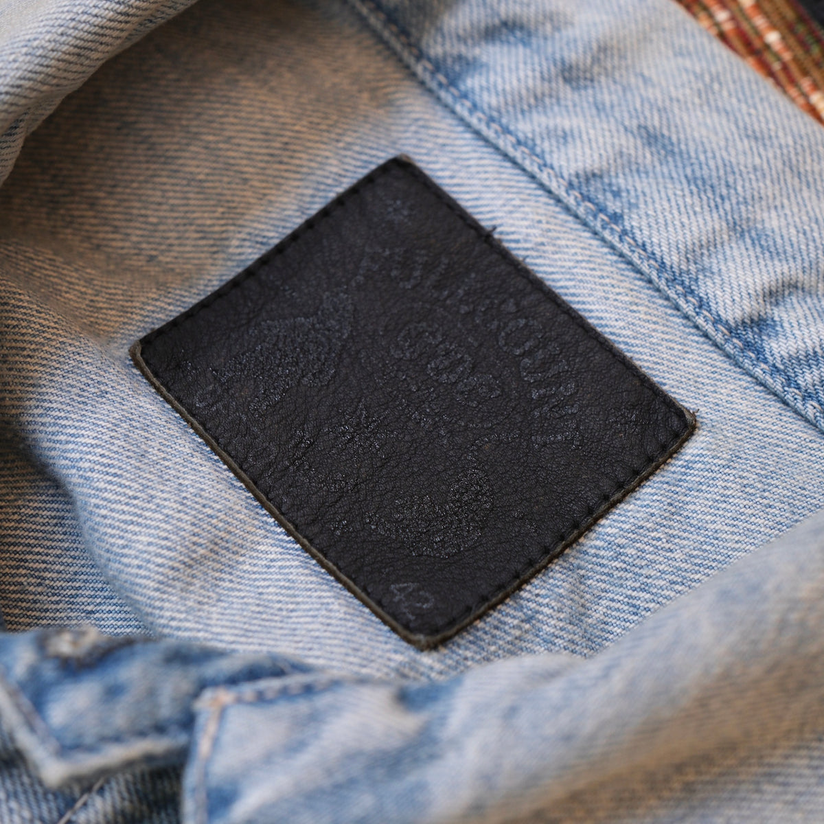 FULL COUNT Classic Pleated Denim Jacket (Hand Wash)