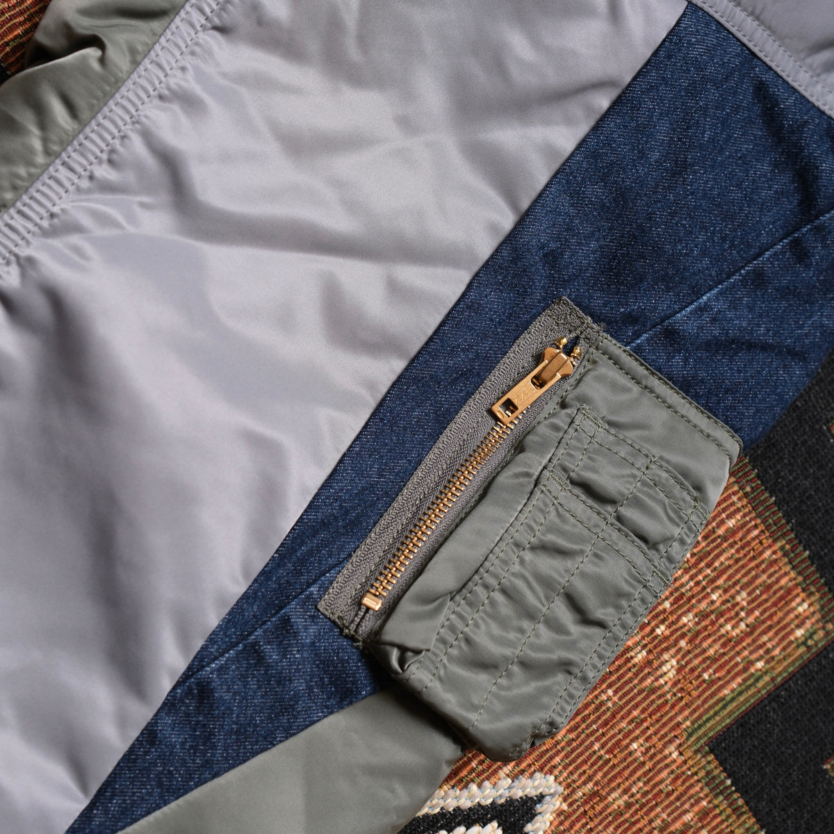 KIMMY Newold Denim Bomber