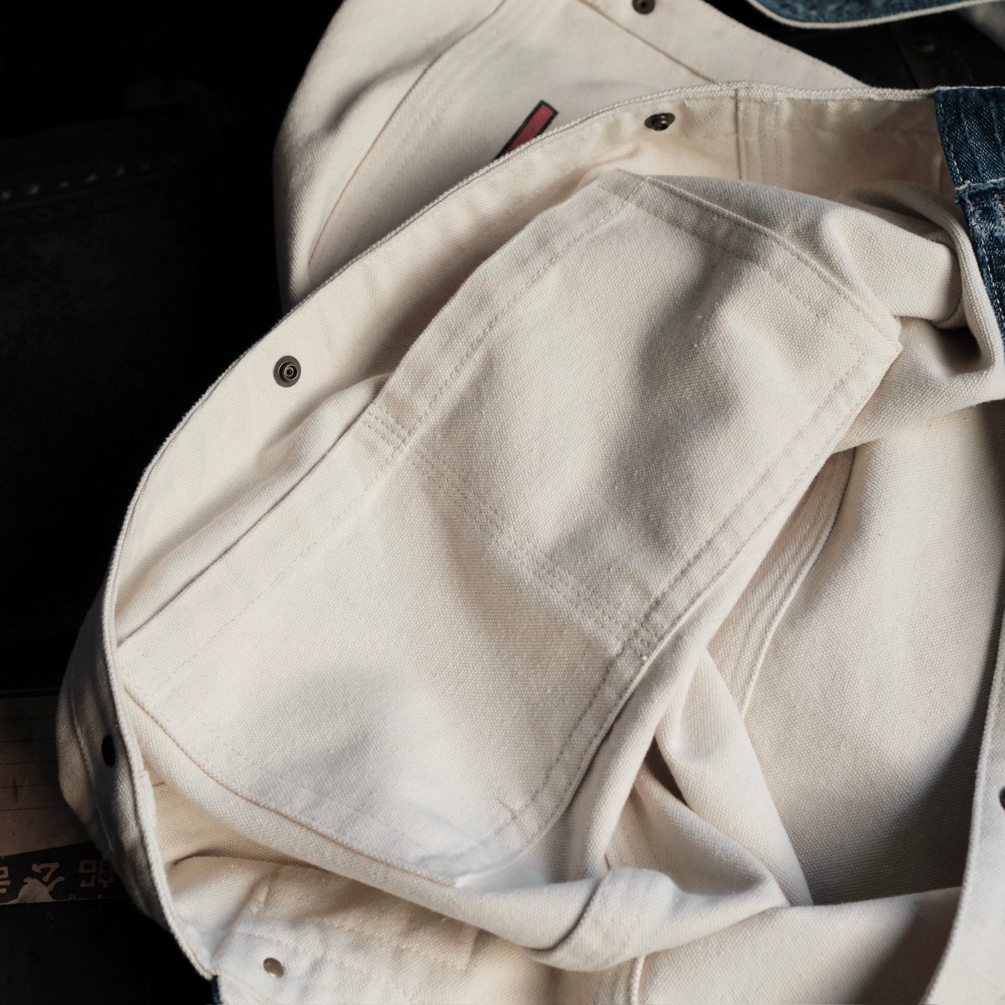 L.H.F.C. Newspaper Bag (FULL COUNT DENIM REMAKE)