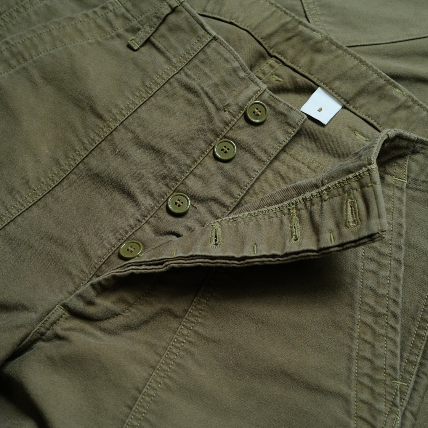 FULL COUNT French Moleskin Utility Trousers