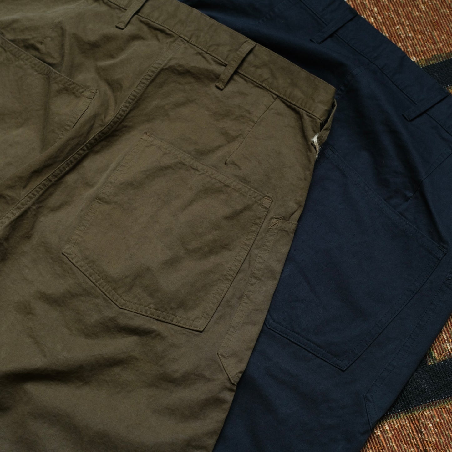 FULL COUNT Old Japanese Twill USN Trousers