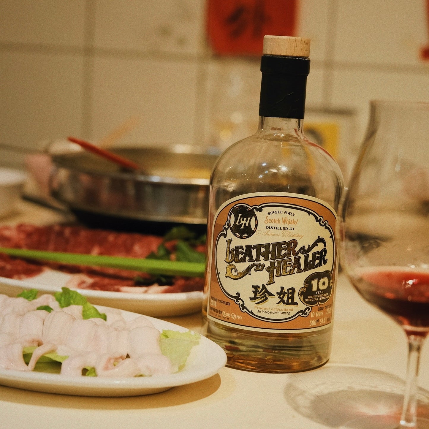 [PRE-ORDER] LH x Big JJ x Club Qing 10 Years Old Single Malt Scotch Whiskey (Limited to 60 Pieces)