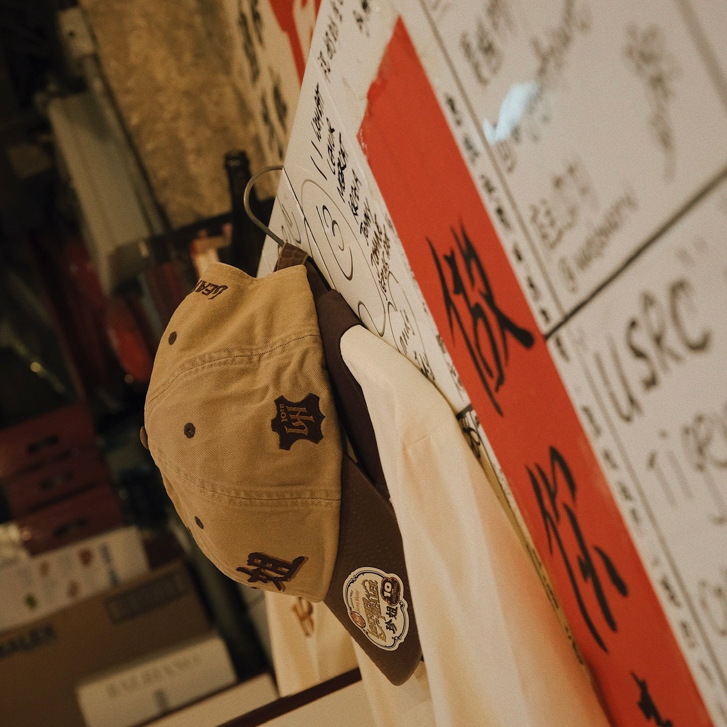 [PRE-ORDER] LH x Big JJ Washed Two Tone & Beige 6 Panel Baseball Cap