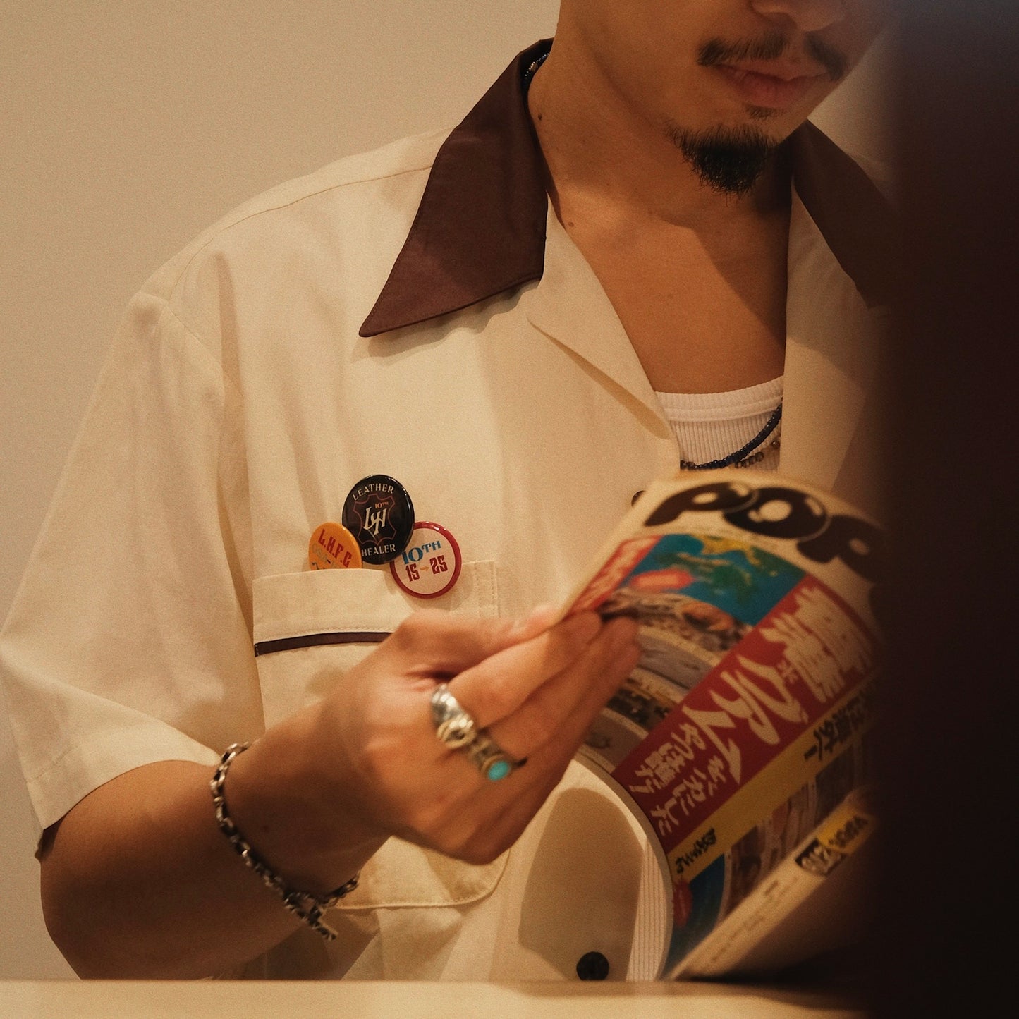 [PRE-ORDER] LH x Big JJ Open-Collar Bowling Shirt